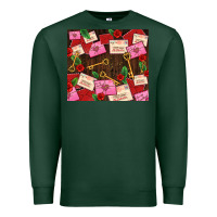 Sports Green love letters tumbler Premium Sweatshirt - AdoDesignShop