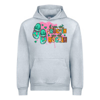 Heather Grey if you aint crockin you aint rockin Urban Hoodie - MaliasSmallBusiness
