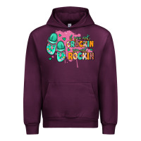 Mauve Wine if you aint crockin you aint rockin Urban Hoodie - MaliasSmallBusiness