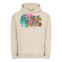 Pigment French Oak if you aint crockin you aint rockin Urban Hoodie - MaliasSmallBusiness