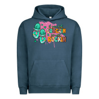 Pigment Midnight Navy if you aint crockin you aint rockin Urban Hoodie - MaliasSmallBusiness