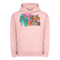 Pigment Salmon if you aint crockin you aint rockin Urban Hoodie - MaliasSmallBusiness