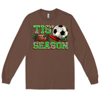 Chestnut tis' the season soccer Long Sleeve Tee - Zillion Design Studio
