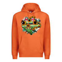 Carrot Chiapas State Of Mexico Map Premium Hoodie - RanaPortraitStore
