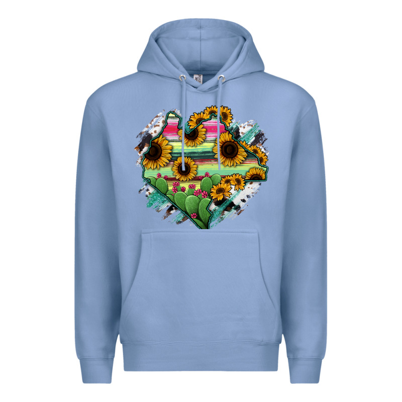 Chiapas State Of Mexico Map Premium Hoodie by RanaPortraitStore | Teevron