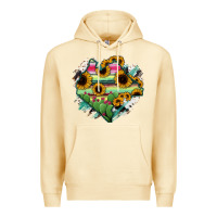 Pina Colada Chiapas State Of Mexico Map Premium Hoodie - RanaPortraitStore