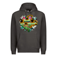 Smoke Chiapas State Of Mexico Map Premium Hoodie - RanaPortraitStore