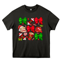 Asphalt Christmas teacher Heavy Core Tee - CowhideDigitalArt