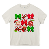 Cream Christmas teacher Heavy Core Tee - CowhideDigitalArt