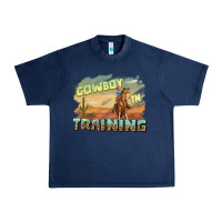 Navy cowboy in training Urban Heavy Tee - texasbilliewilder