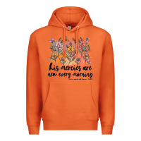 Carrot his mercies are new every morning Premium Hoodie - MaliasSmallBusiness
