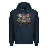 Navy his mercies are new every morning Premium Hoodie - MaliasSmallBusiness