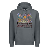 Rock his mercies are new every morning Premium Hoodie - MaliasSmallBusiness