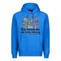 True Royal his mercies are new every morning Premium Hoodie - MaliasSmallBusiness