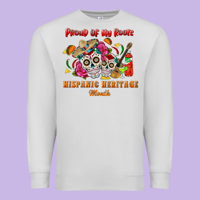 Proud Of My Roots Premium Sweatshirt Designed By Bundleandbundleshop