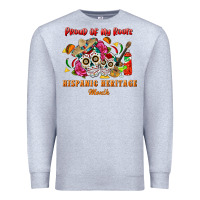 Heather Grey proud of my roots Premium Sweatshirt - BundleAndBundleShop