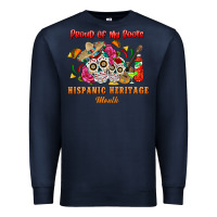 Navy proud of my roots Premium Sweatshirt - BundleAndBundleShop