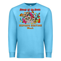 Ocean Blue proud of my roots Premium Sweatshirt - BundleAndBundleShop