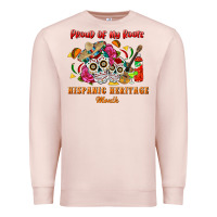 Pale Pink proud of my roots Premium Sweatshirt - BundleAndBundleShop