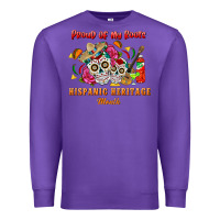 Purple proud of my roots Premium Sweatshirt - BundleAndBundleShop