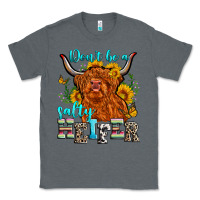 Charcoal Heather don't be a salty heifer Classic Tee - Zillion Design Studio