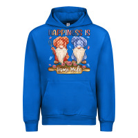 Cobalt happiness is homemade Urban Hoodie - MaliasSmallBusiness