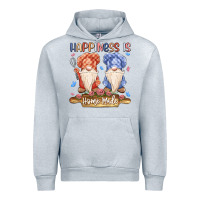 Heather Grey happiness is homemade Urban Hoodie - MaliasSmallBusiness
