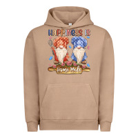 Pigment Burro happiness is homemade Urban Hoodie - MaliasSmallBusiness
