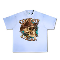 Grape Ice cowboy killer with skull Urban Heavy Tee - texasbilliewilder