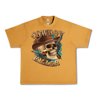 Peanut Butter cowboy killer with skull Urban Heavy Tee - texasbilliewilder