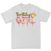 Dove Grey Birthday girl balloon Premium Tee - Artiststas