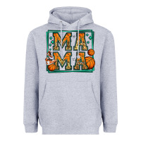 Heather Grey basketball mama Heavyweight Hoodie - Jasminsmagicworld