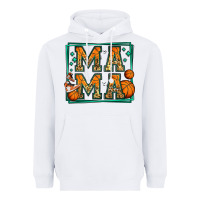 White basketball mama Heavyweight Hoodie - Jasminsmagicworld