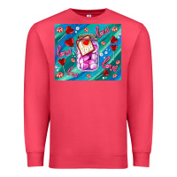Cardinal sugar with love Premium Sweatshirt - AdoDesignShop