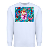 White sugar with love Premium Sweatshirt - AdoDesignShop