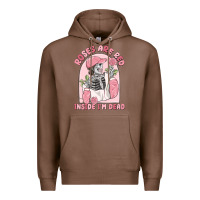 Chestnut roses are red inside i'm dead Premium Hoodie - MaliasSmallBusiness
