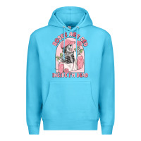 Ocean Blue roses are red inside i'm dead Premium Hoodie - MaliasSmallBusiness