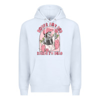 White roses are red inside i'm dead Premium Hoodie - MaliasSmallBusiness