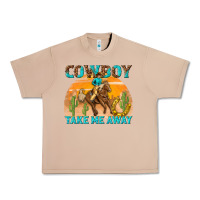 Burro cowboy take me away Urban Heavy Tee - texasbilliewilder