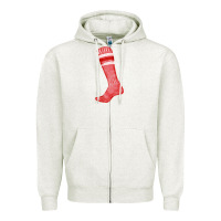 Oatmeal Heather red sock fa element Zipper Hoodie - FaDigitalArtStudio