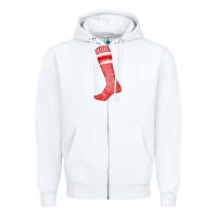 White red sock fa element Zipper Hoodie - FaDigitalArtStudio