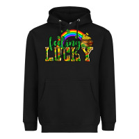 Black feeling lucky with coins Heavyweight Hoodie - AdoDesignShop