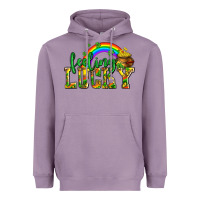 Lavender feeling lucky with coins Heavyweight Hoodie - AdoDesignShop