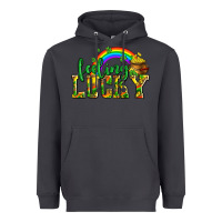 Smoke feeling lucky with coins Heavyweight Hoodie - AdoDesignShop