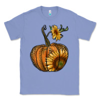 Pumpkin With Sunflower Classic Tee | Teevron