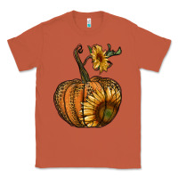 Copper pumpkin with sunflower Classic Tee - RanaPortraitStore