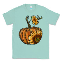 Seafoam pumpkin with sunflower Classic Tee - RanaPortraitStore