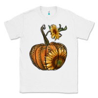 White pumpkin with sunflower Classic Tee - RanaPortraitStore