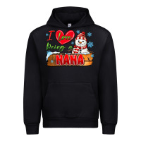 Black i love being a nana Urban Hoodie - MaliasSmallBusiness