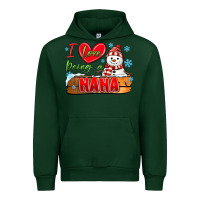 Forest Green i love being a nana Urban Hoodie - MaliasSmallBusiness